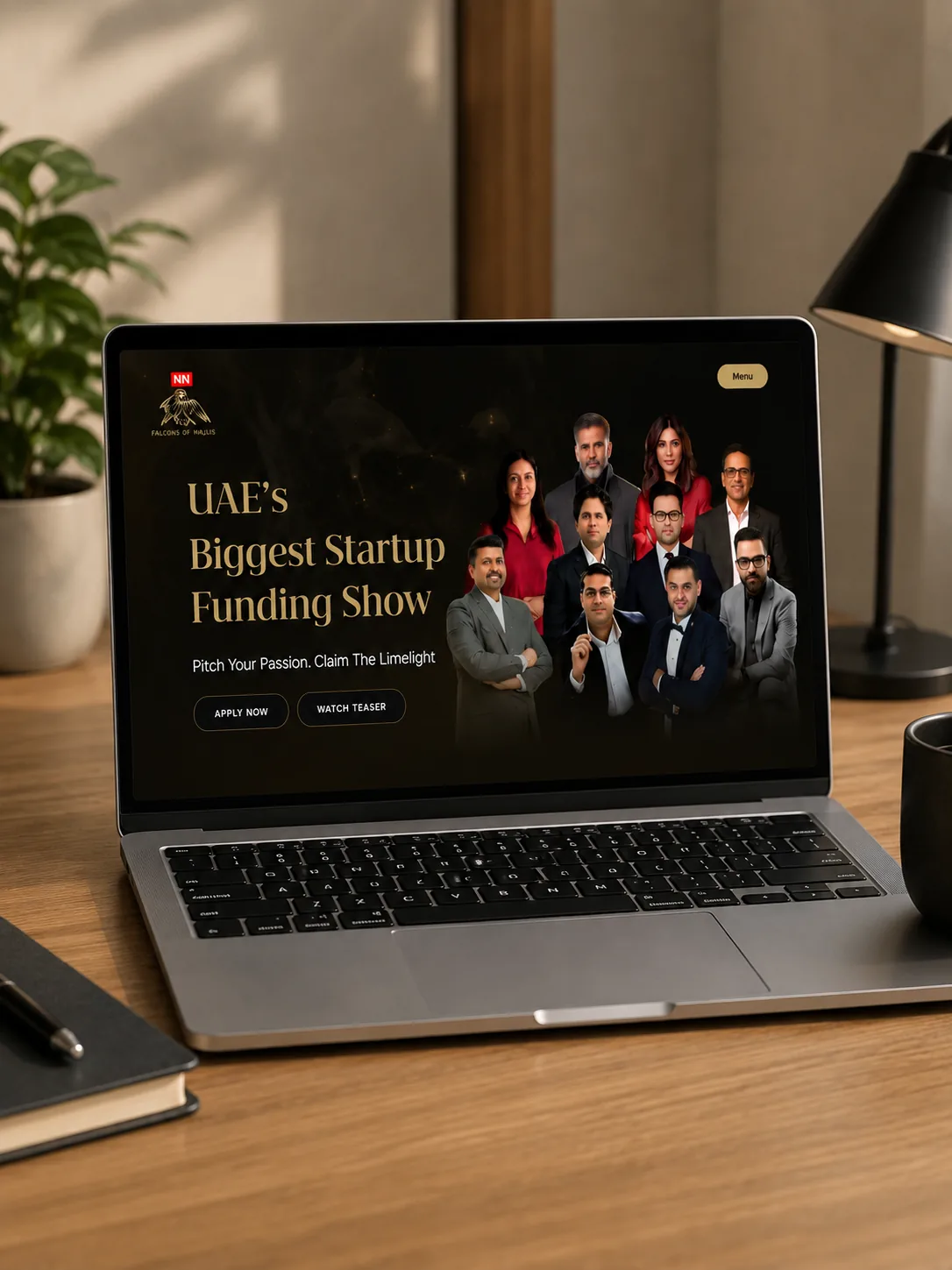 NKN Media, paid Google and Meta campaigns for a startup funding show